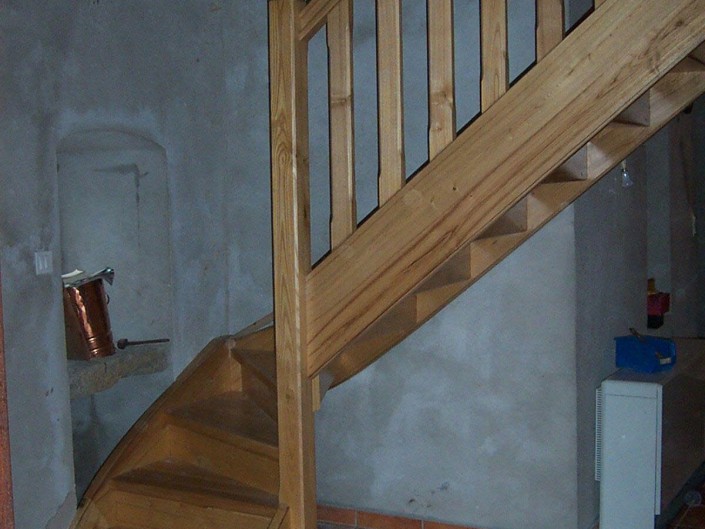 Escalier bois