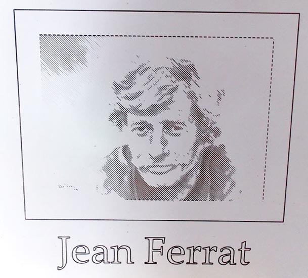 Gravure Jean Ferrat